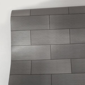 다이아 포인트 데코 타일무늬 시트지/주방시트지 - 직사각 그레이(MB781)